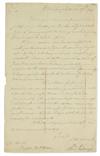 NELSON, THOMAS. Letter Signed, Thos Nelson Jr, as Governor of Virginia, to Brigadier General George Weedon,